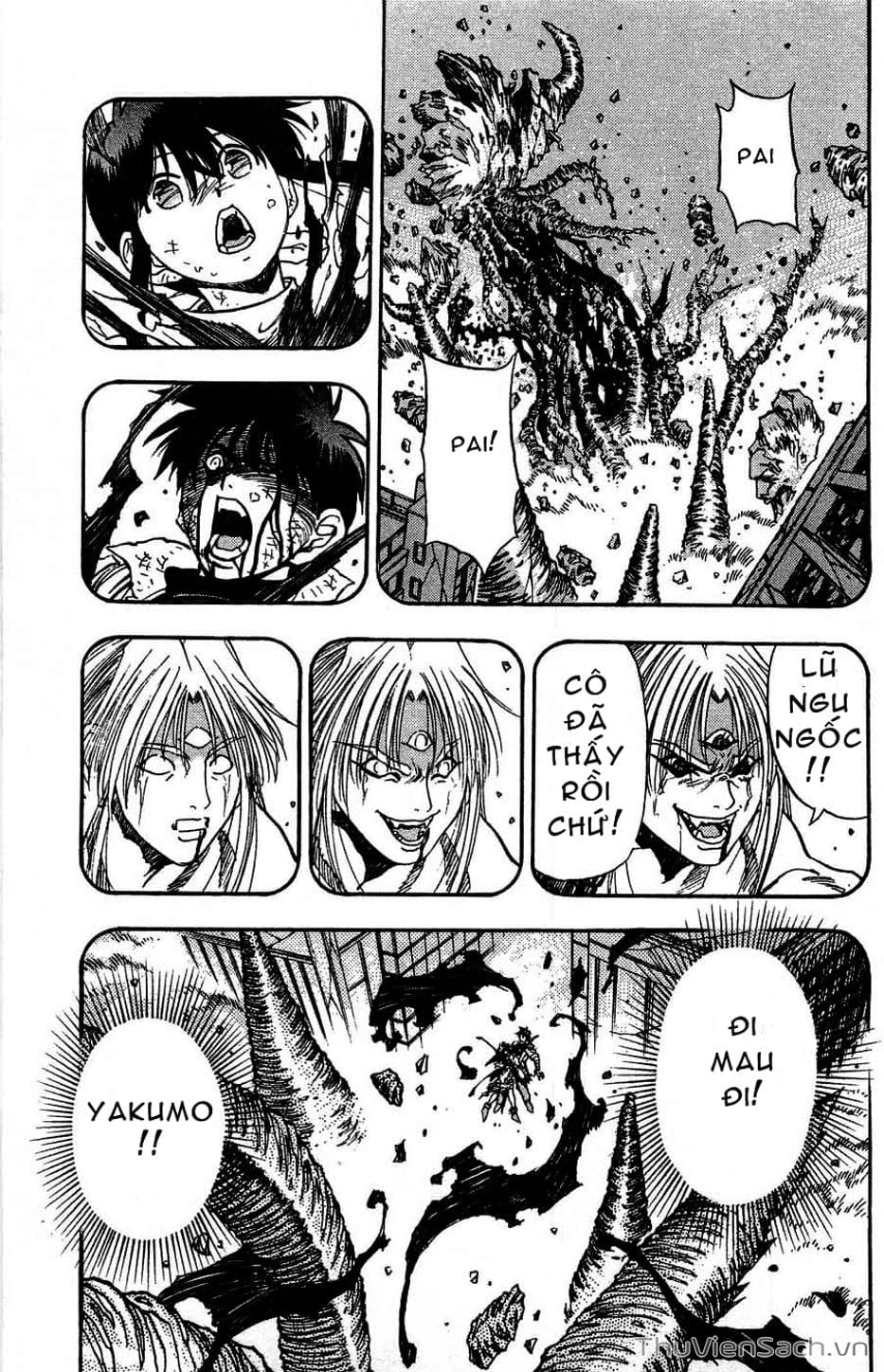 Truyện Tranh Cô Bé Ba Mắt - 3X3 Eyes trang 6