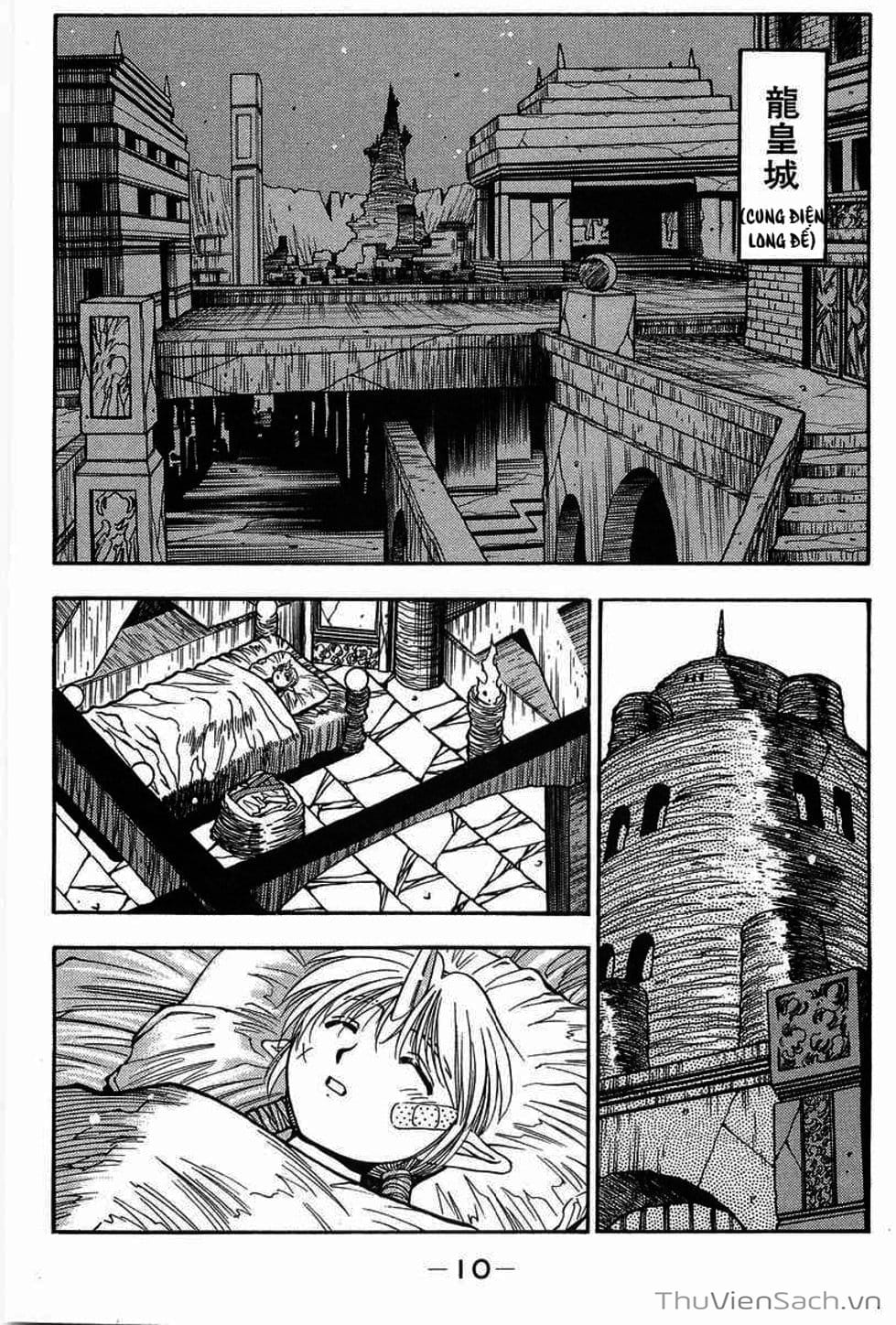 Truyện Tranh Cô Bé Ba Mắt - 3X3 Eyes trang 6