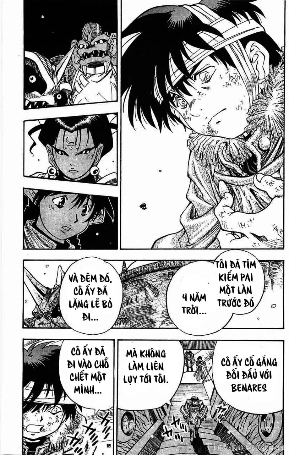 Truyện Tranh Cô Bé Ba Mắt - 3X3 Eyes trang 6