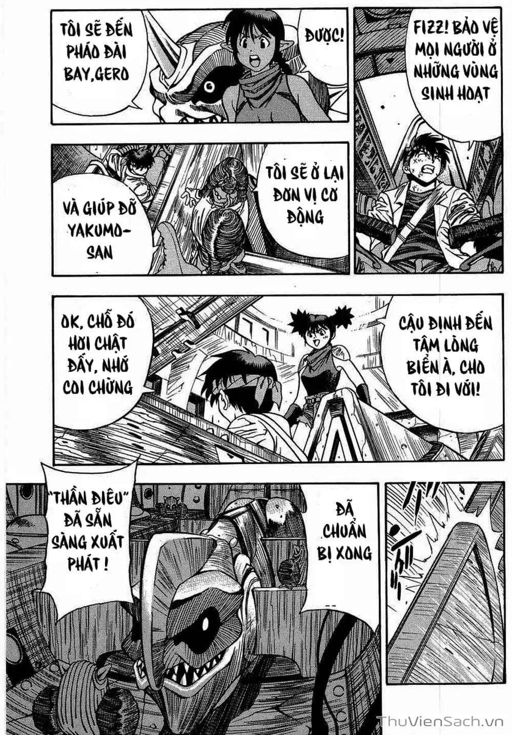 Truyện Tranh Cô Bé Ba Mắt - 3X3 Eyes trang 6