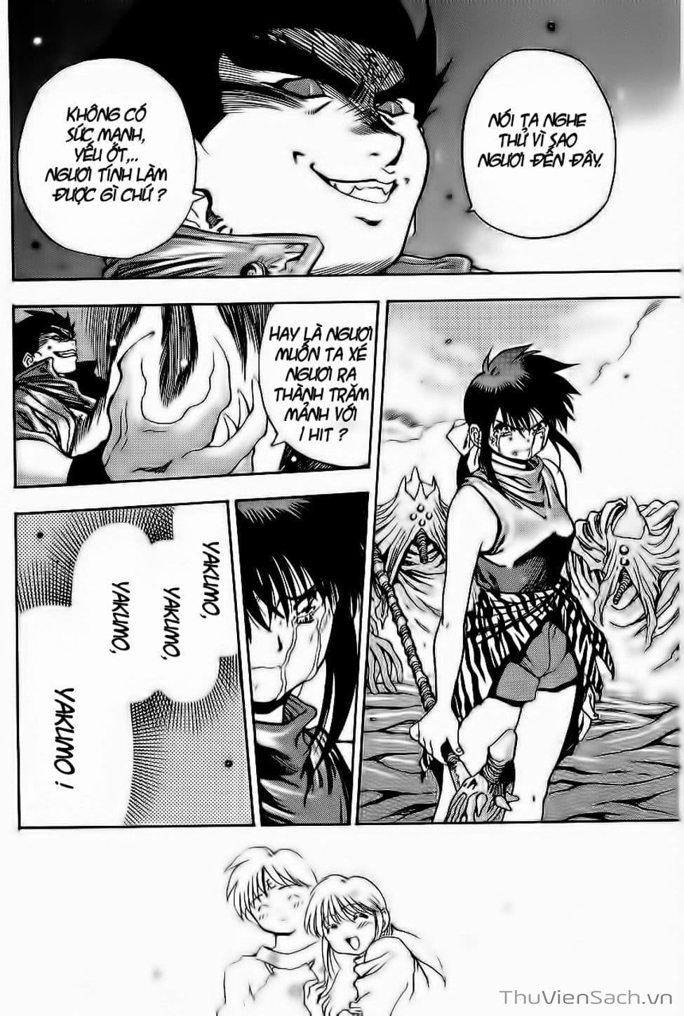 Truyện Tranh Cô Bé Ba Mắt - 3X3 Eyes trang 6