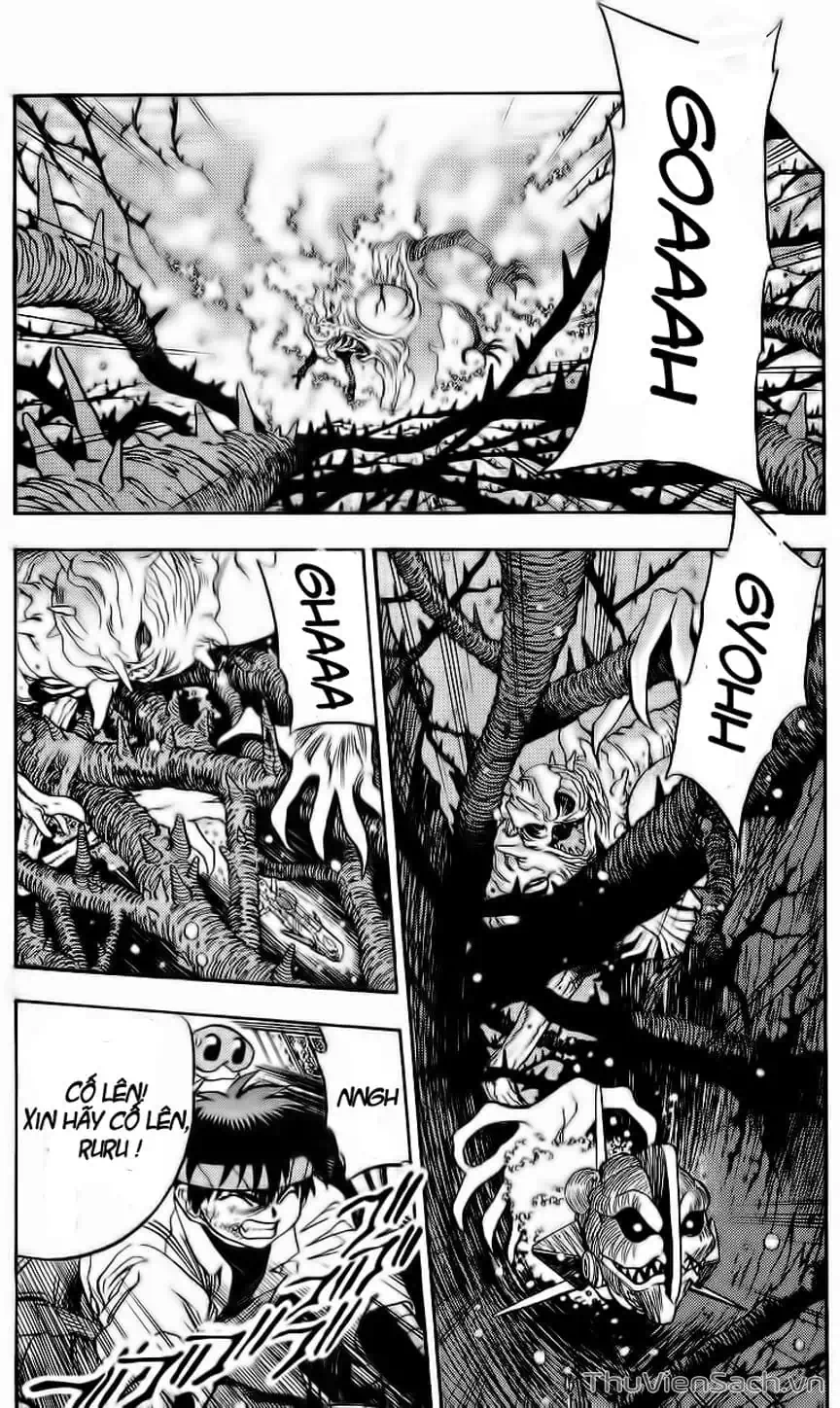 Truyện Tranh Cô Bé Ba Mắt - 3X3 Eyes trang 6