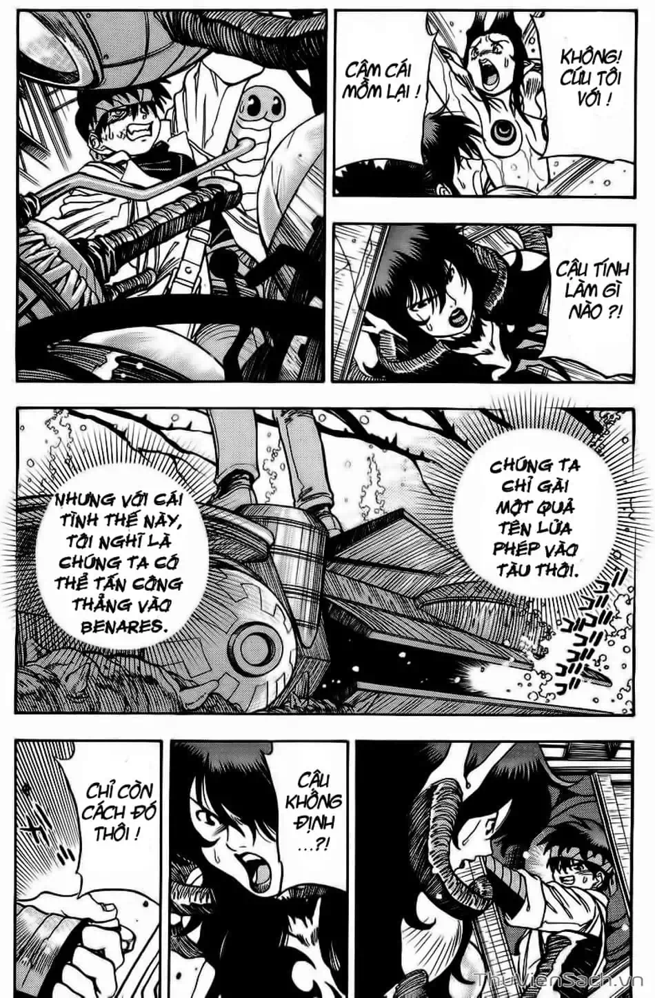 Truyện Tranh Cô Bé Ba Mắt - 3X3 Eyes trang 6