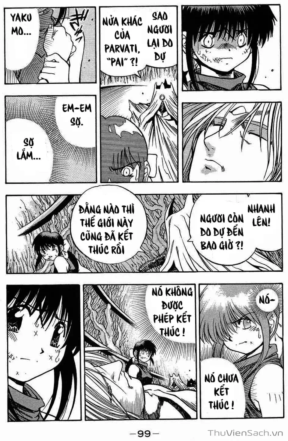 Truyện Tranh Cô Bé Ba Mắt - 3X3 Eyes trang 6