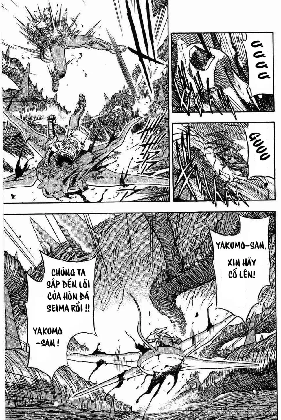 Truyện Tranh Cô Bé Ba Mắt - 3X3 Eyes trang 6