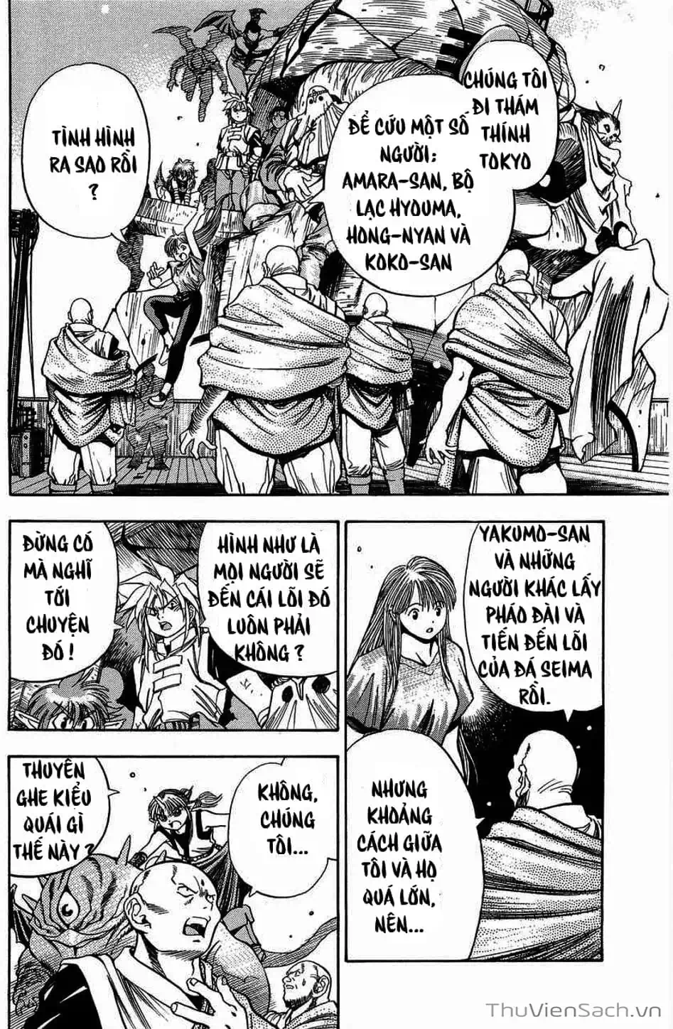 Truyện Tranh Cô Bé Ba Mắt - 3X3 Eyes trang 6