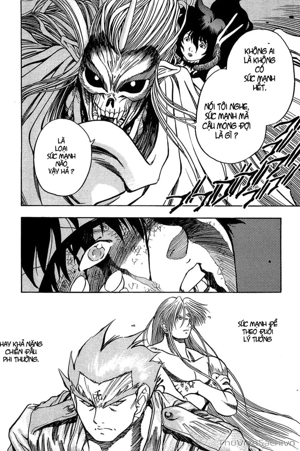 Truyện Tranh Cô Bé Ba Mắt - 3X3 Eyes trang 6