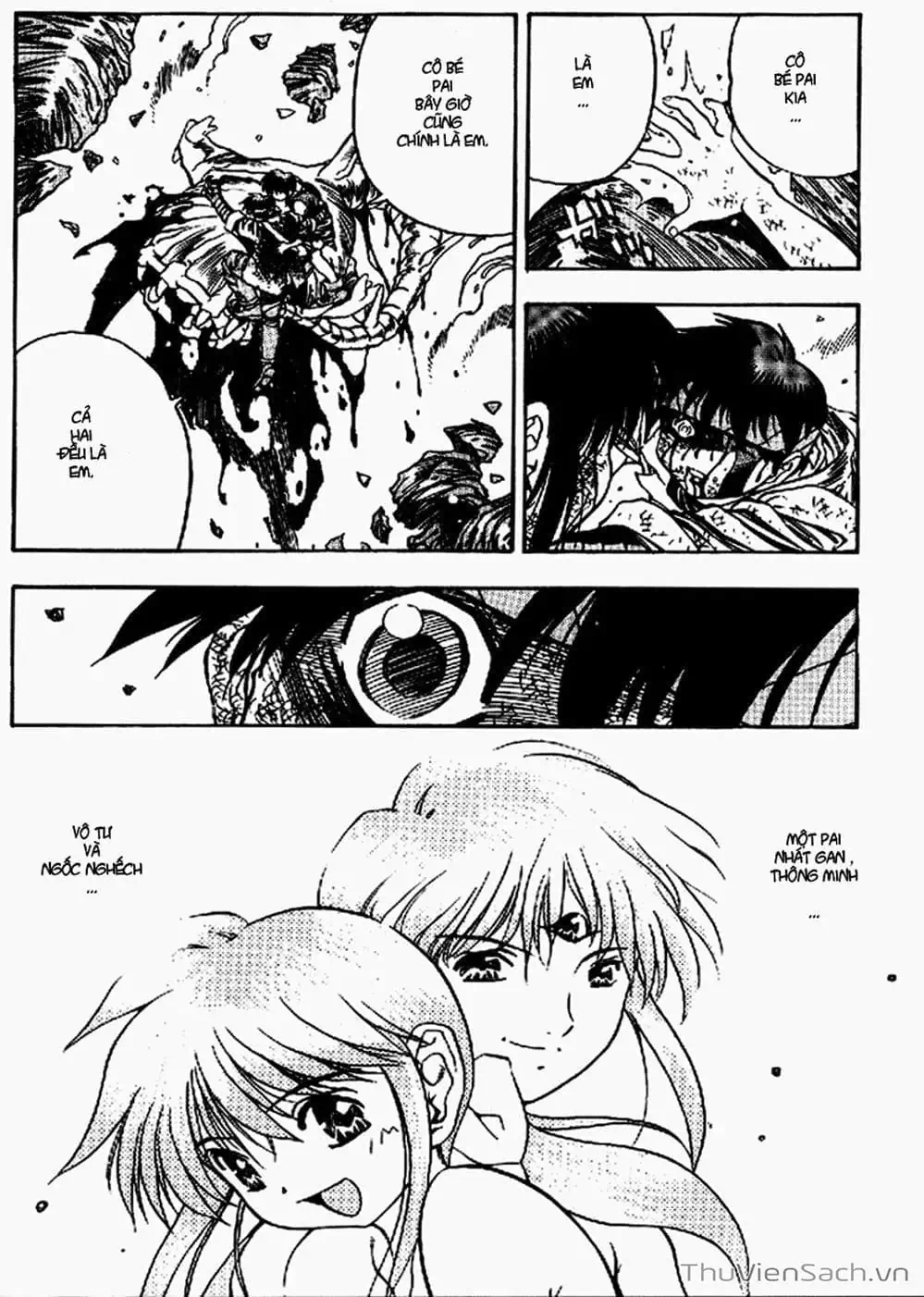 Truyện Tranh Cô Bé Ba Mắt - 3X3 Eyes trang 6