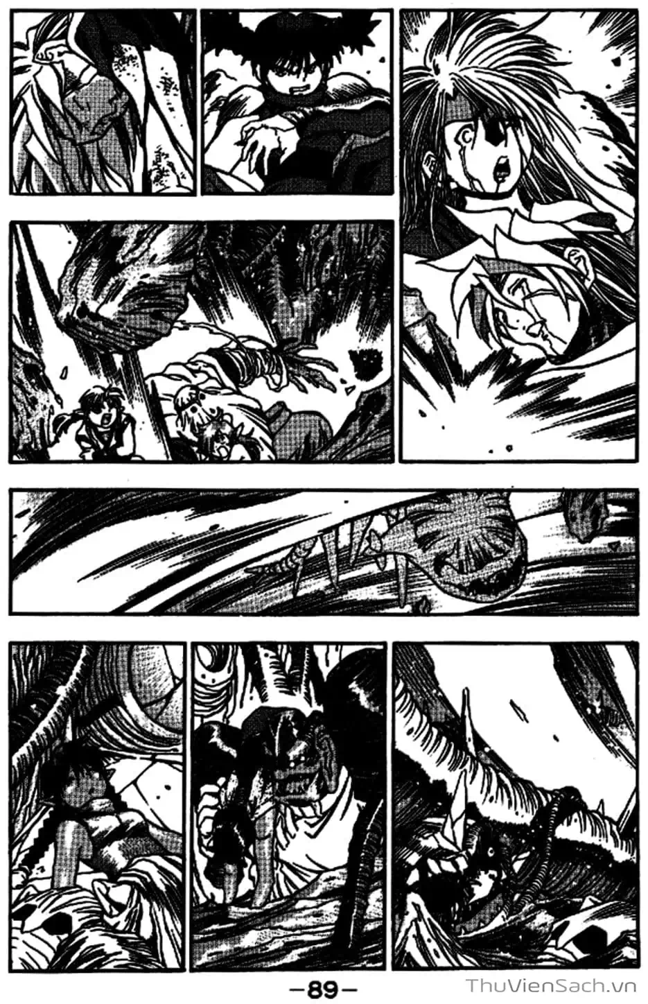 Truyện Tranh Cô Bé Ba Mắt - 3X3 Eyes trang 6