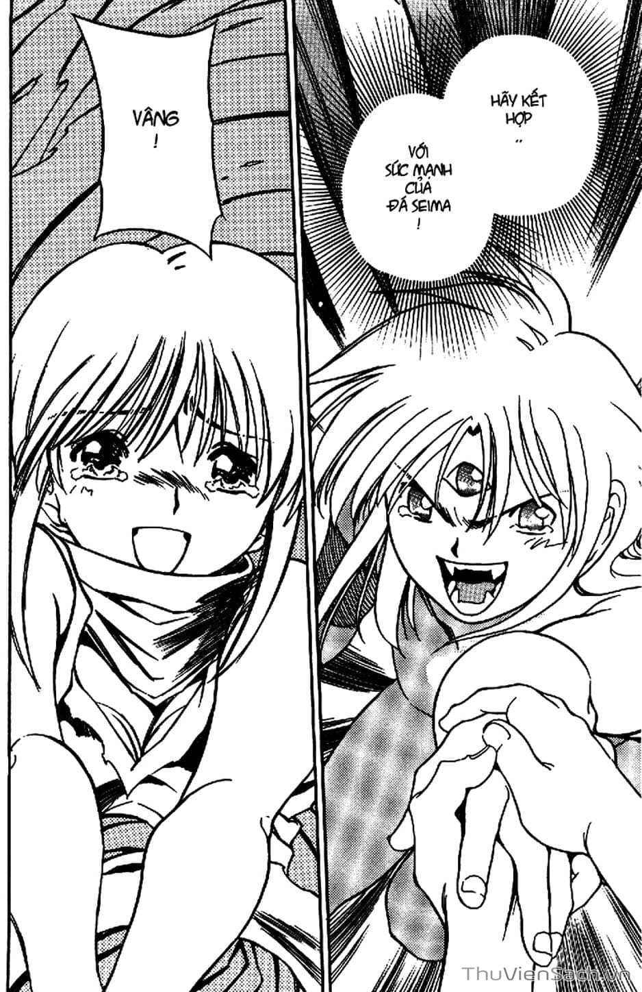 Truyện Tranh Cô Bé Ba Mắt - 3X3 Eyes trang 6