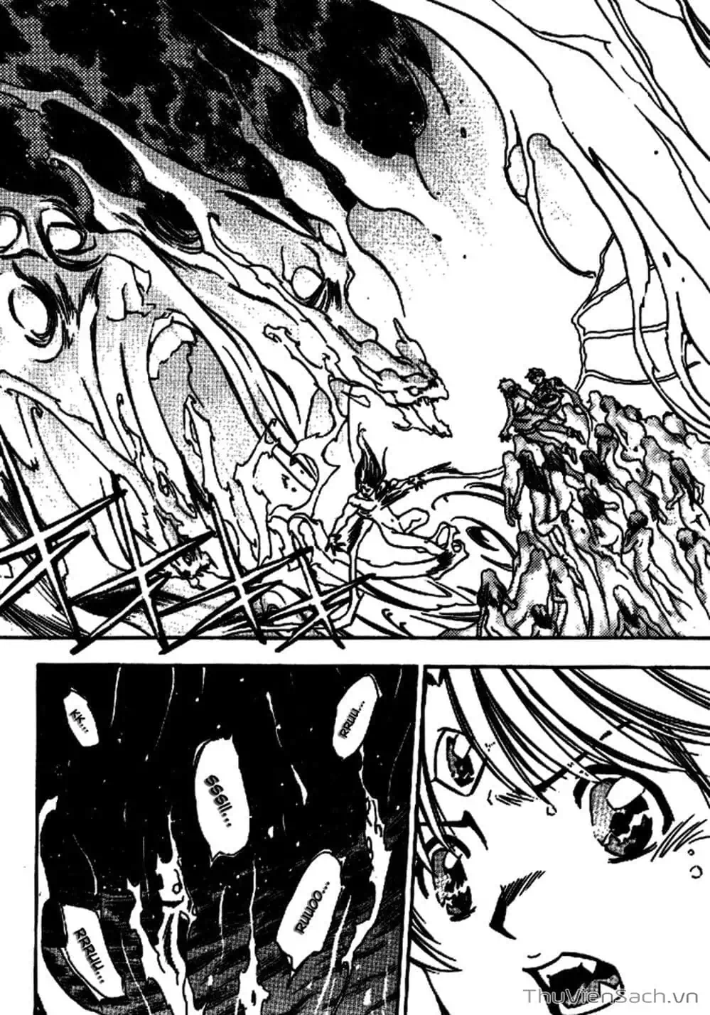 Truyện Tranh Cô Bé Ba Mắt - 3X3 Eyes trang 6