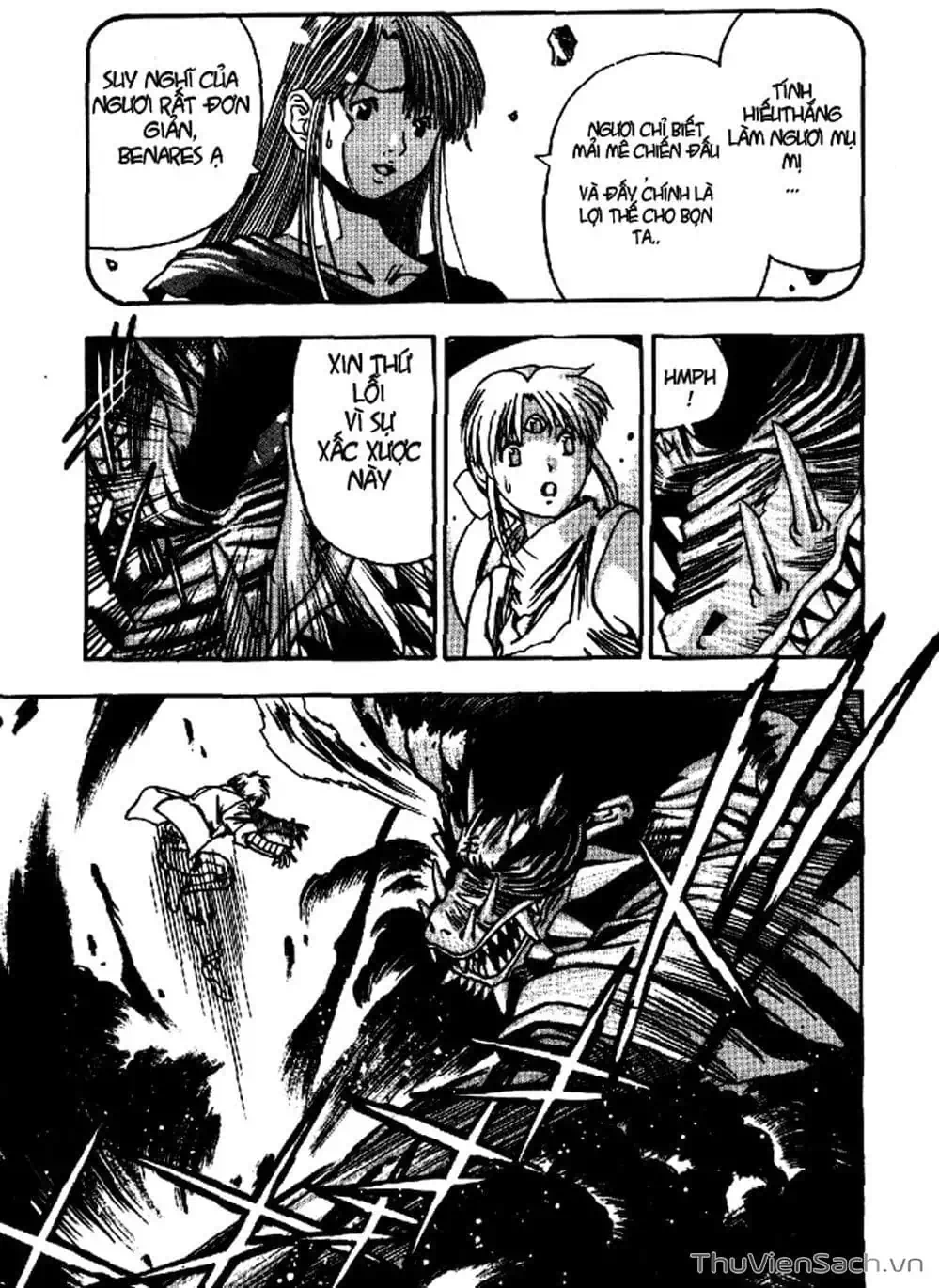 Truyện Tranh Cô Bé Ba Mắt - 3X3 Eyes trang 6