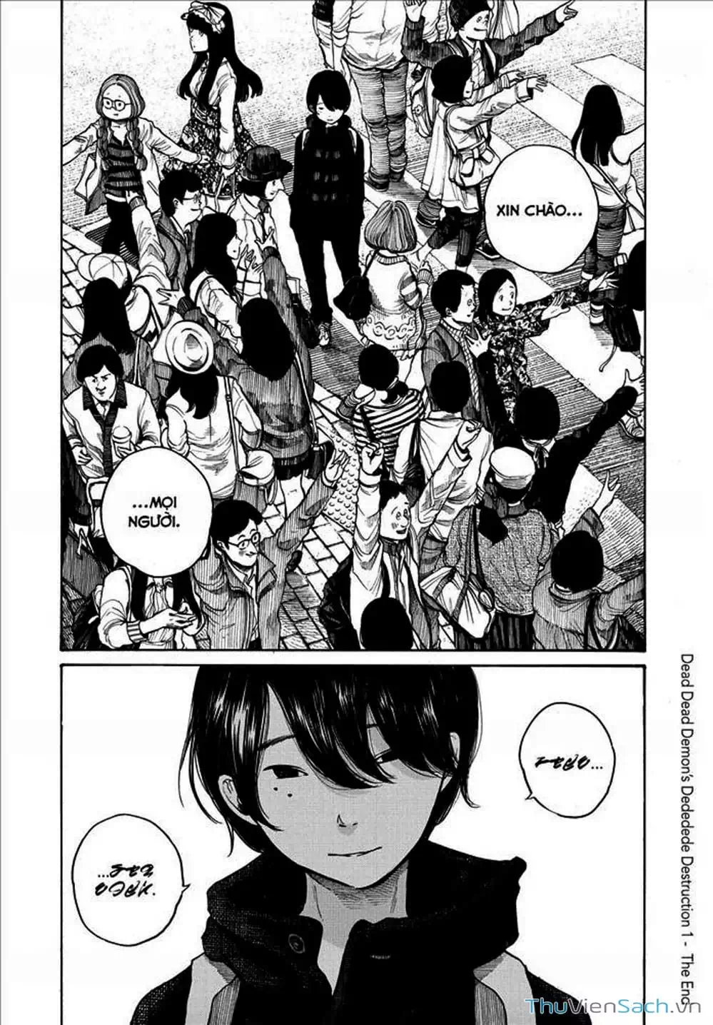 Truyện Tranh Sự Hủy Diệt Của Quỷ Chết - Dead Dead Demon’s Destruction - 4De trang 5