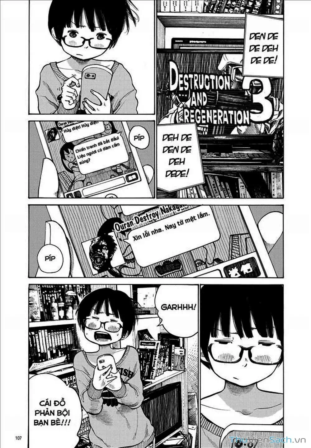Truyện Tranh Sự Hủy Diệt Của Quỷ Chết - Dead Dead Demon’s Destruction - 4De trang 5