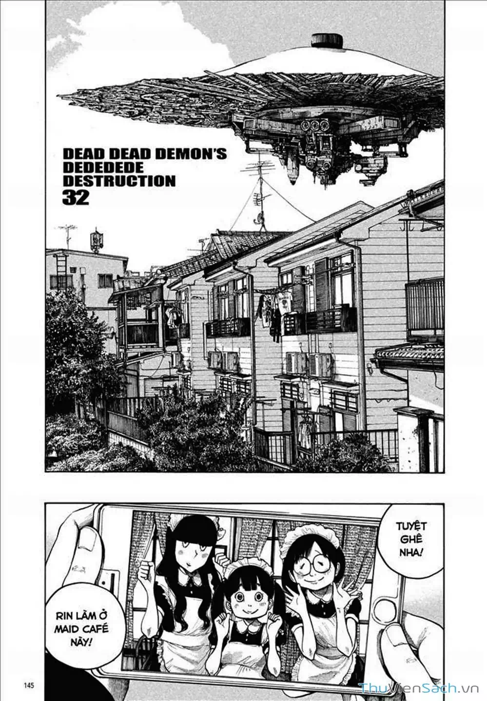 Truyện Tranh Sự Hủy Diệt Của Quỷ Chết - Dead Dead Demon’s Destruction - 4De trang 5