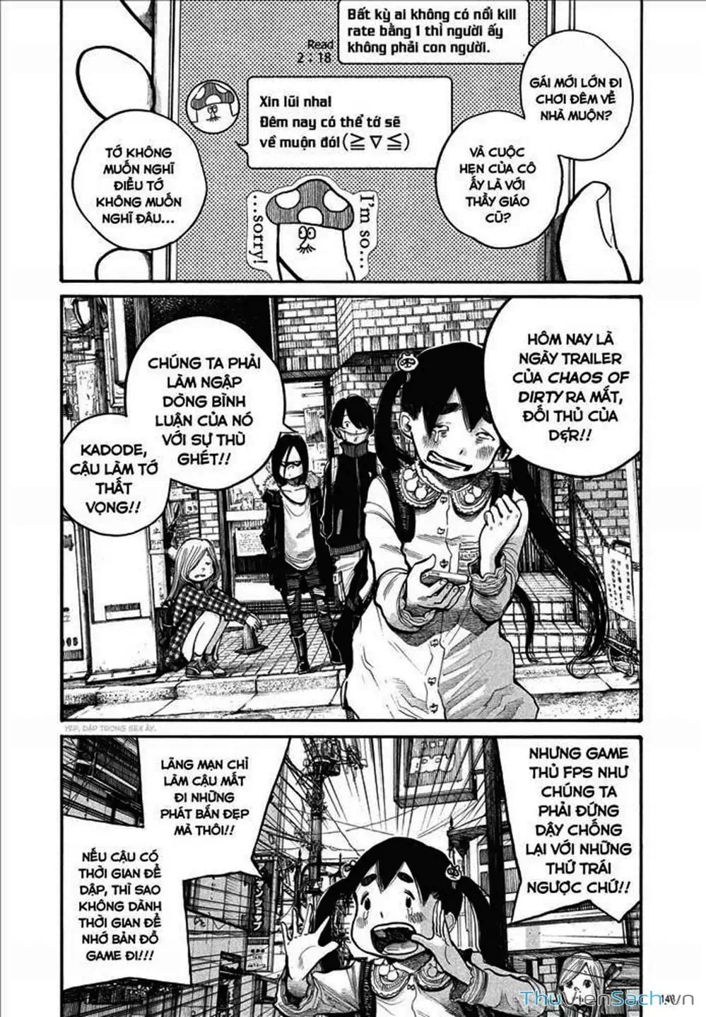 Truyện Tranh Sự Hủy Diệt Của Quỷ Chết - Dead Dead Demon’s Destruction - 4De trang 5