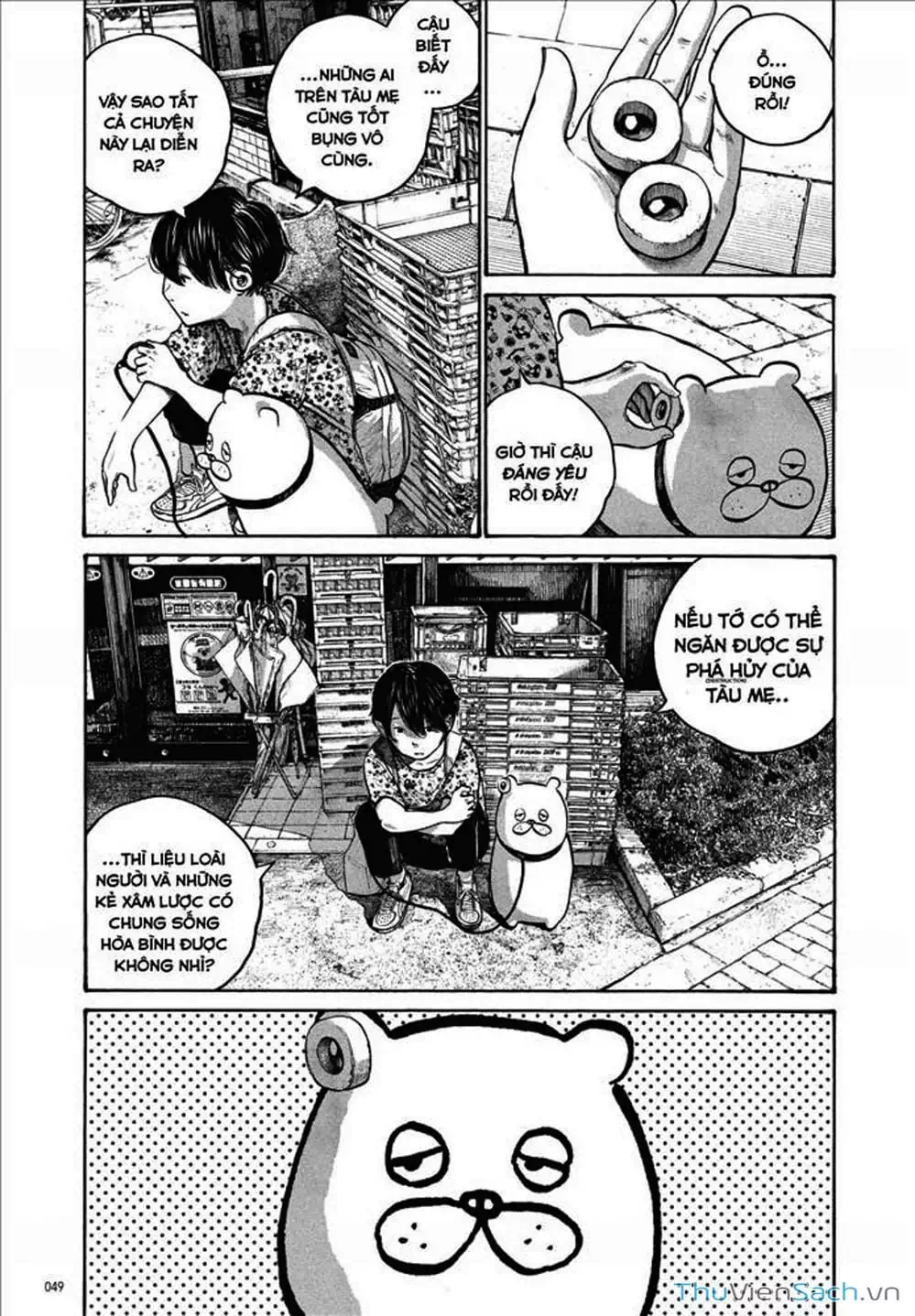 Truyện Tranh Sự Hủy Diệt Của Quỷ Chết - Dead Dead Demon’s Destruction - 4De trang 5
