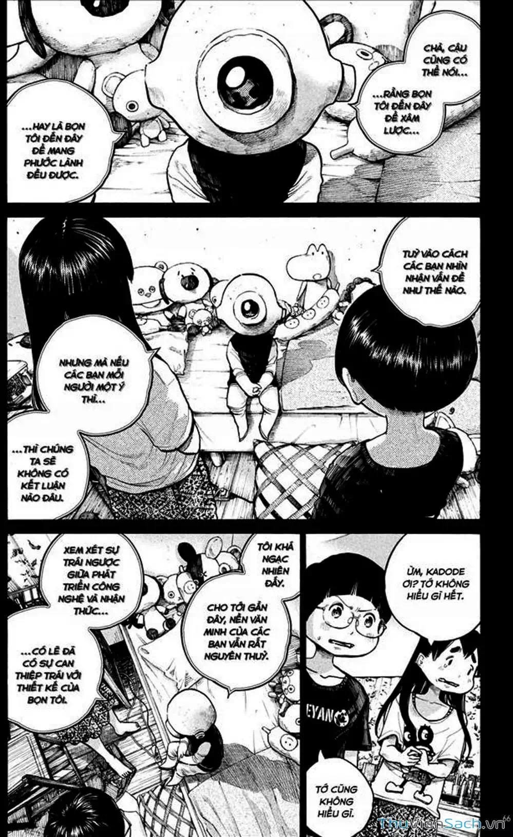 Truyện Tranh Sự Hủy Diệt Của Quỷ Chết - Dead Dead Demon’s Destruction - 4De trang 5