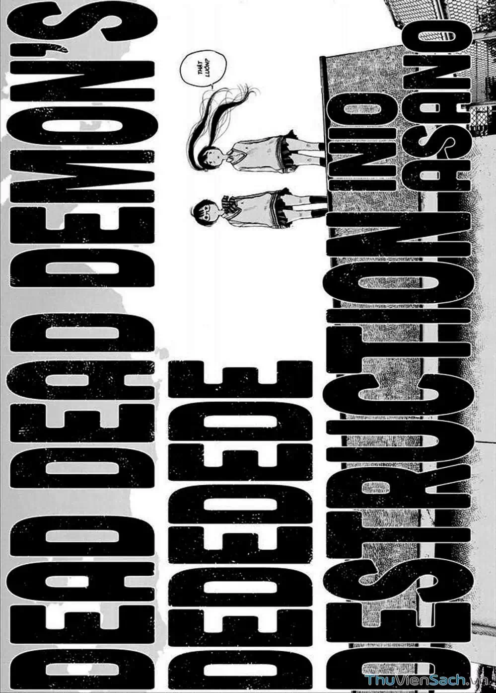 Truyện Tranh Sự Hủy Diệt Của Quỷ Chết - Dead Dead Demon’s Destruction - 4De trang 5