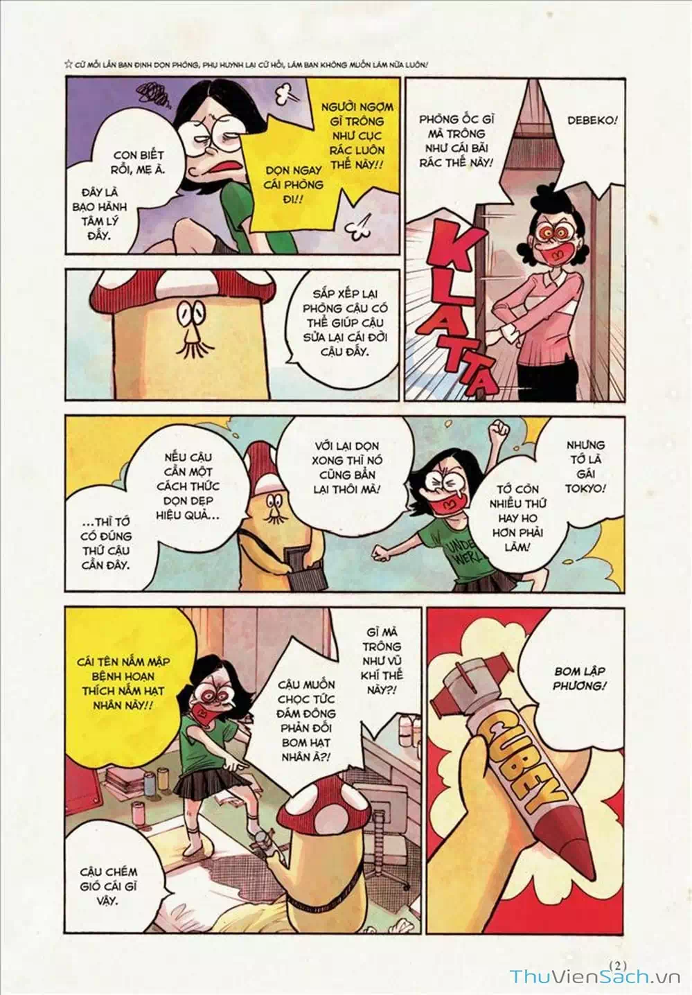 Truyện Tranh Sự Hủy Diệt Của Quỷ Chết - Dead Dead Demon’s Destruction - 4De trang 5