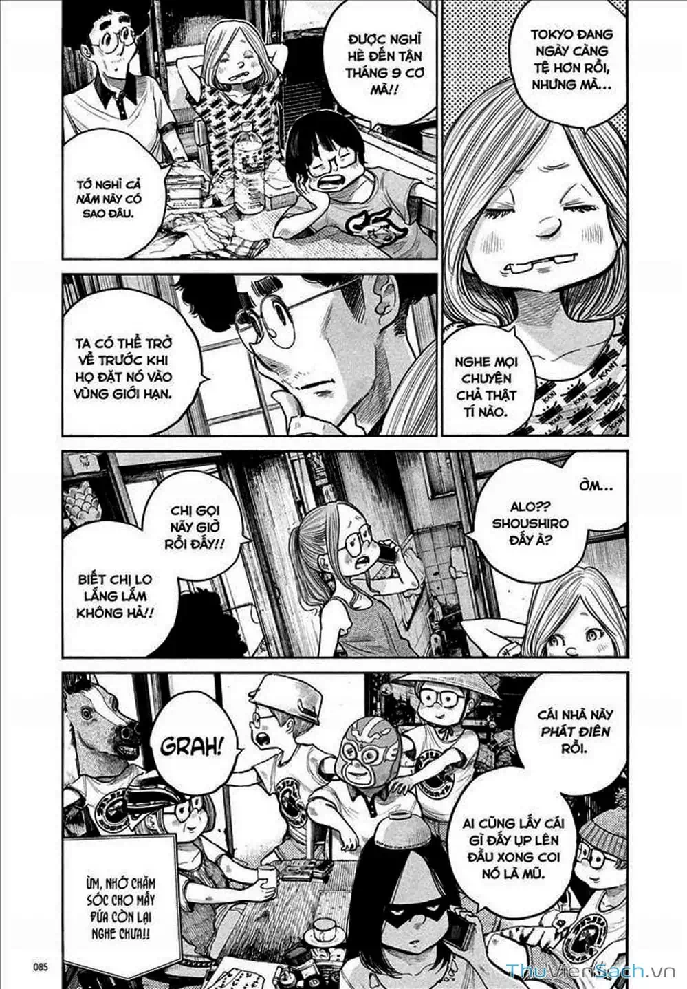 Truyện Tranh Sự Hủy Diệt Của Quỷ Chết - Dead Dead Demon’s Destruction - 4De trang 5