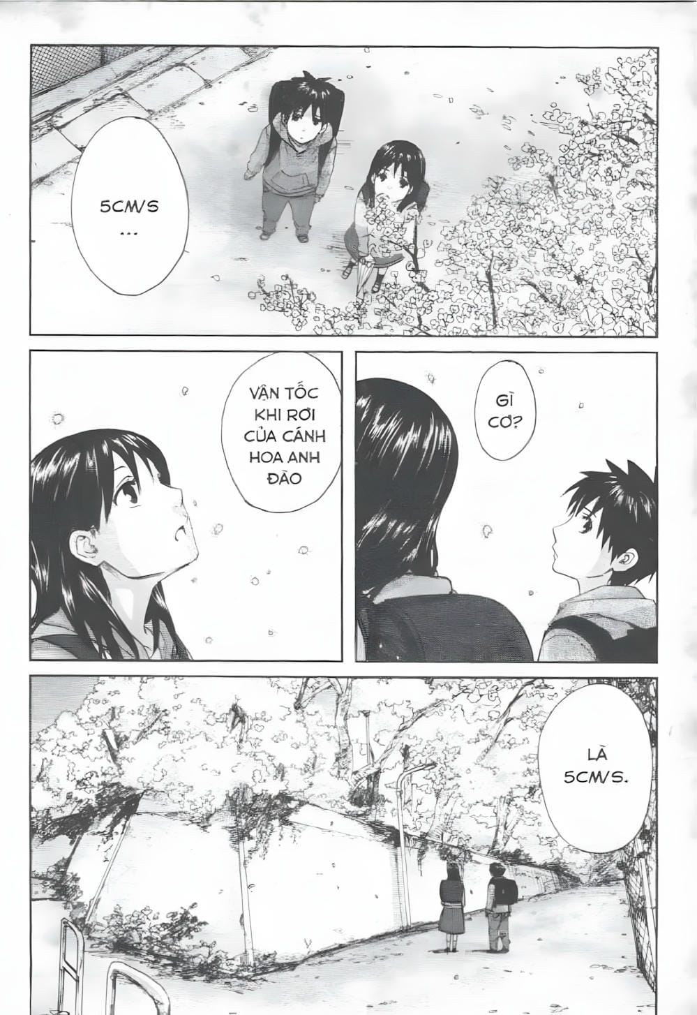 Truyện Tranh 5 Centimet Trên Giây - 5 Centimeters Per Second trang 3