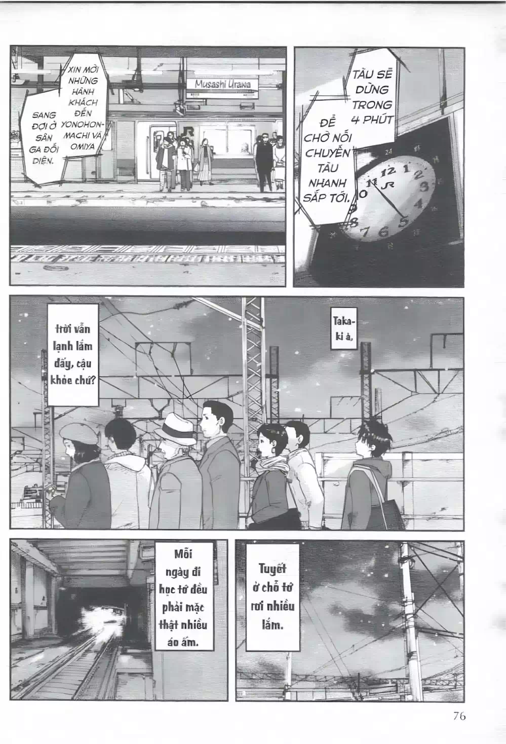 Truyện Tranh 5 Centimet Trên Giây - 5 Centimeters Per Second trang 3