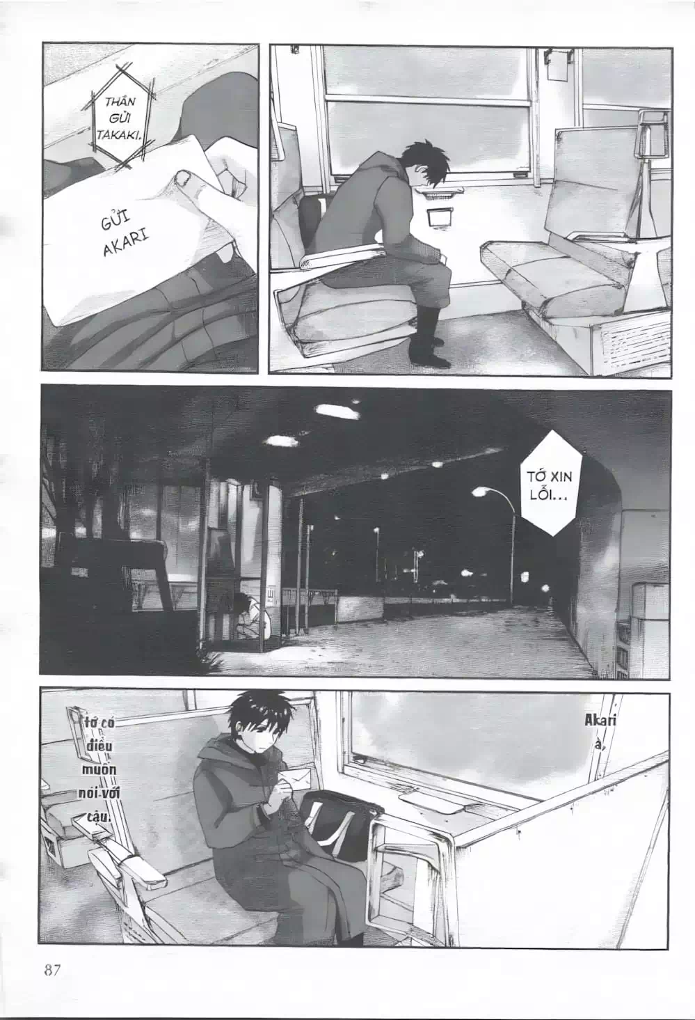 Truyện Tranh 5 Centimet Trên Giây - 5 Centimeters Per Second trang 3