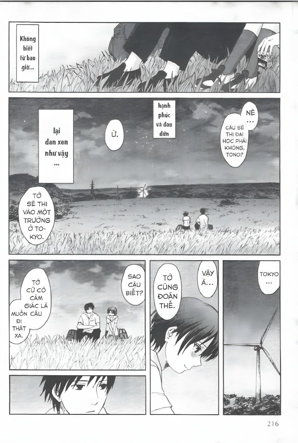 Truyện Tranh 5 Centimet Trên Giây - 5 Centimeters Per Second trang 3