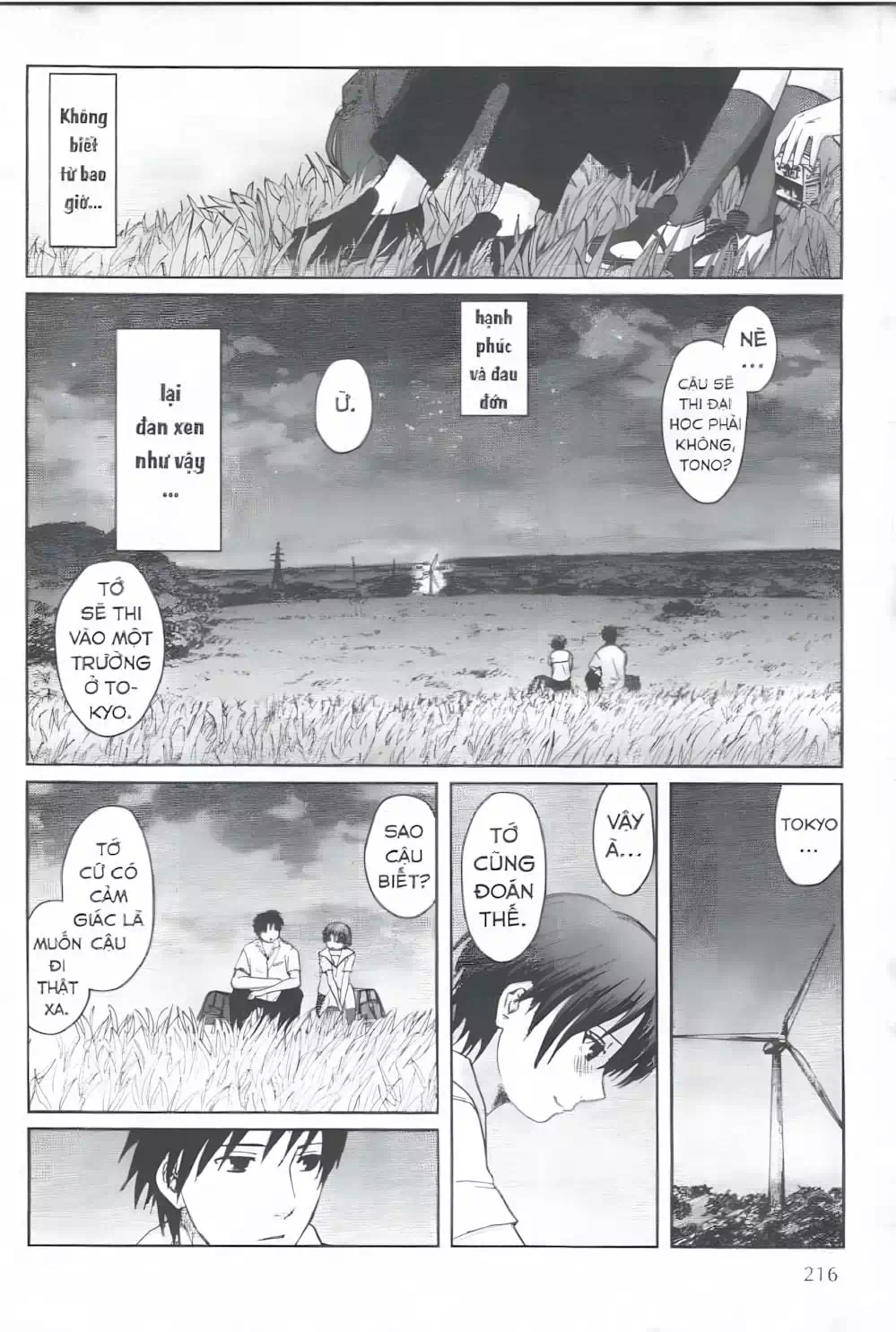 Truyện Tranh 5 Centimet Trên Giây - 5 Centimeters Per Second trang 3