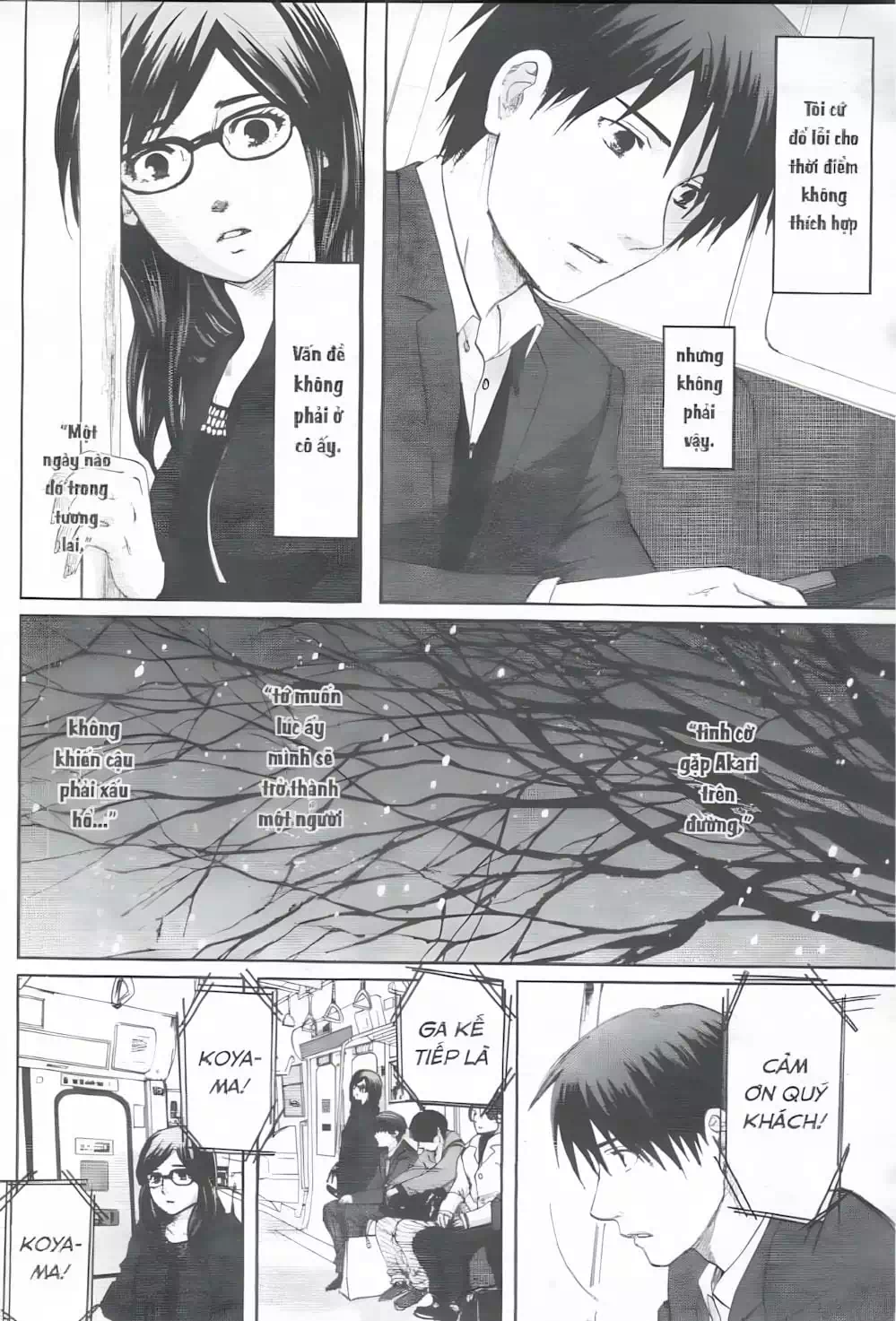 Truyện Tranh 5 Centimet Trên Giây - 5 Centimeters Per Second trang 3