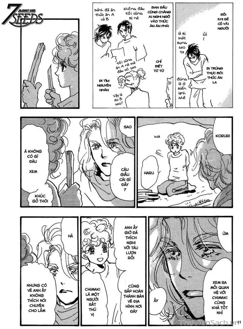 Truyện Tranh Mầm Sống - 7 Seeds trang 7