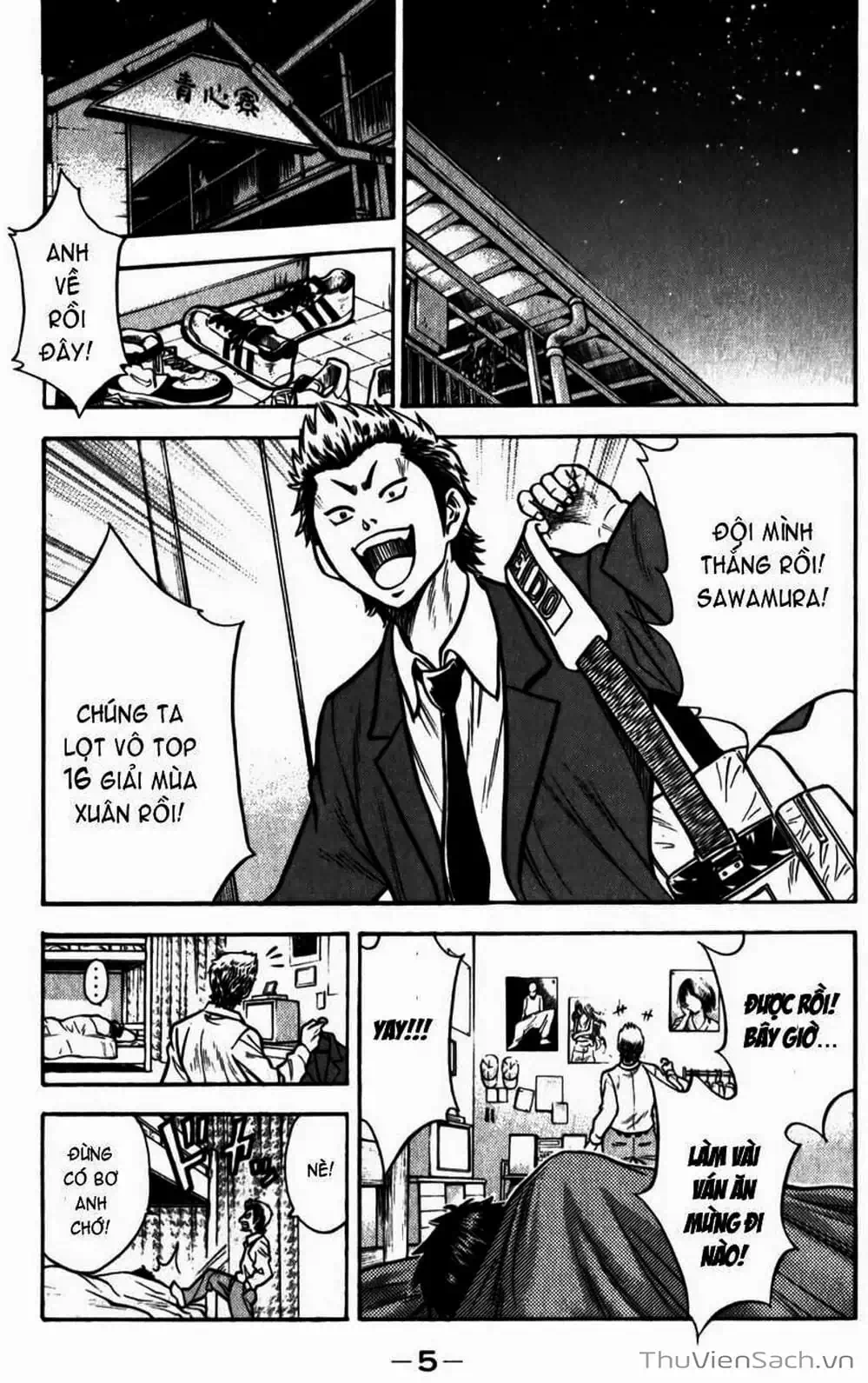 Truyện Tranh Đội Bóng Chày Siêu Đẳng - Ace Of Diamond trang 5