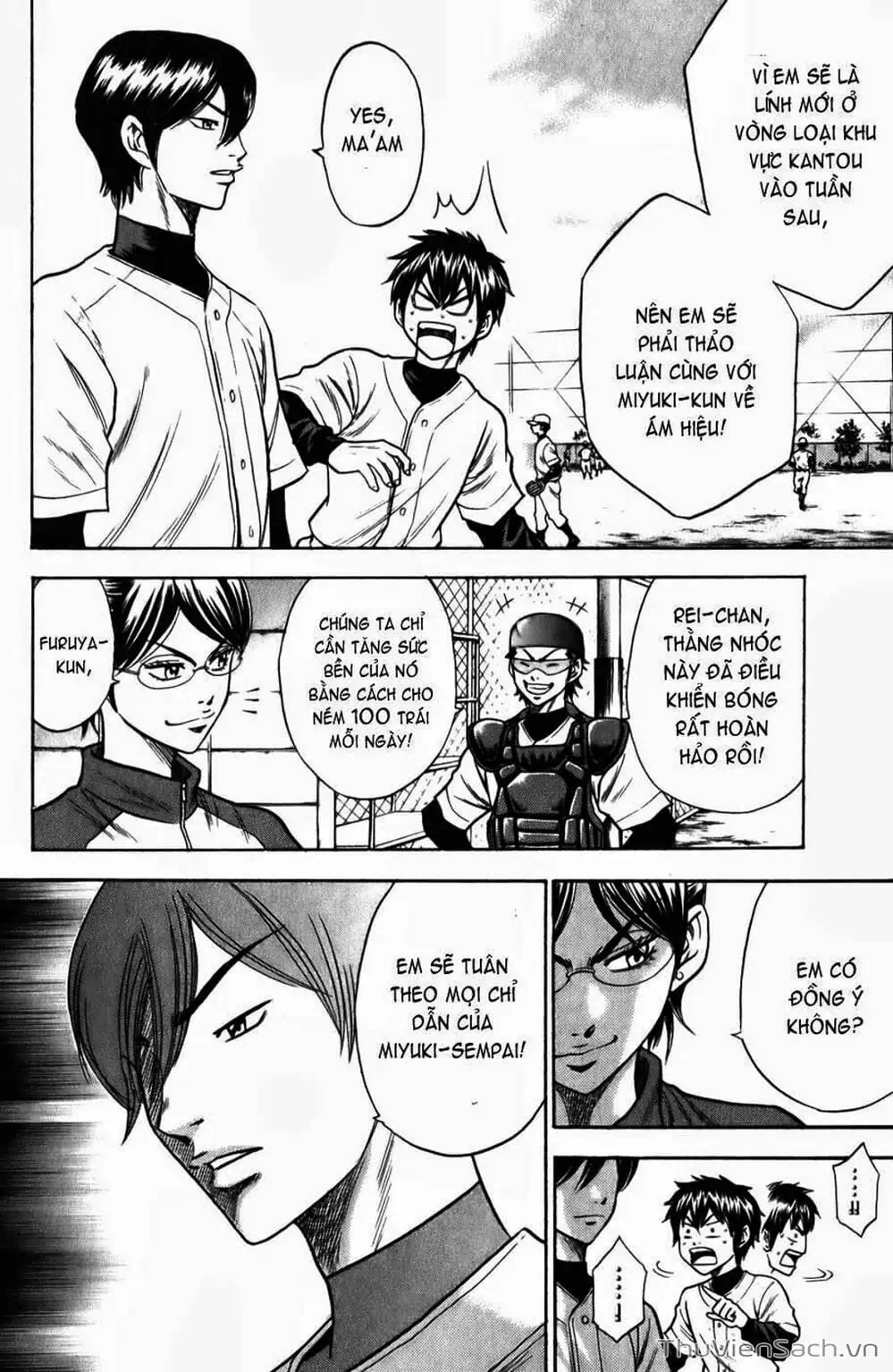 Truyện Tranh Đội Bóng Chày Siêu Đẳng - Ace Of Diamond trang 5