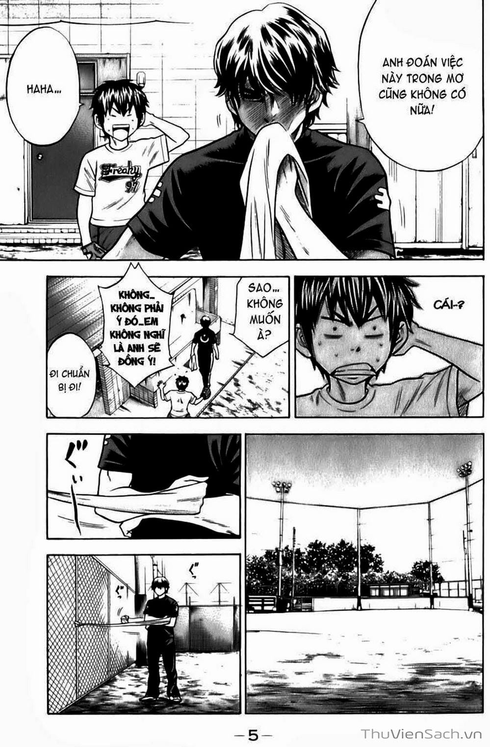 Truyện Tranh Đội Bóng Chày Siêu Đẳng - Ace Of Diamond trang 5