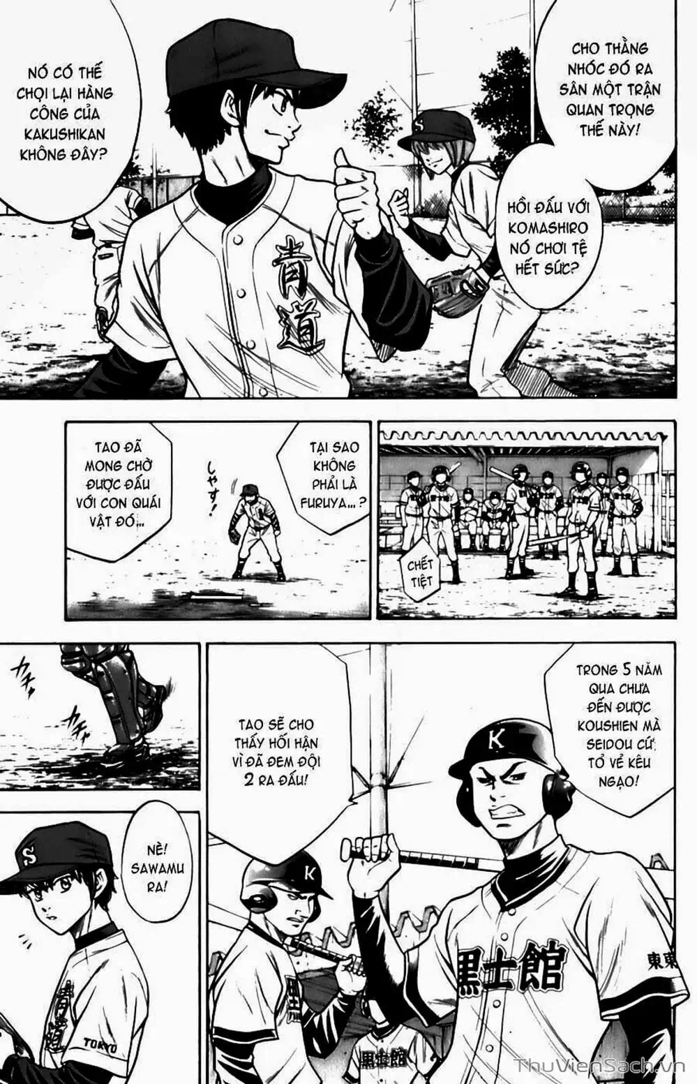 Truyện Tranh Đội Bóng Chày Siêu Đẳng - Ace Of Diamond trang 5
