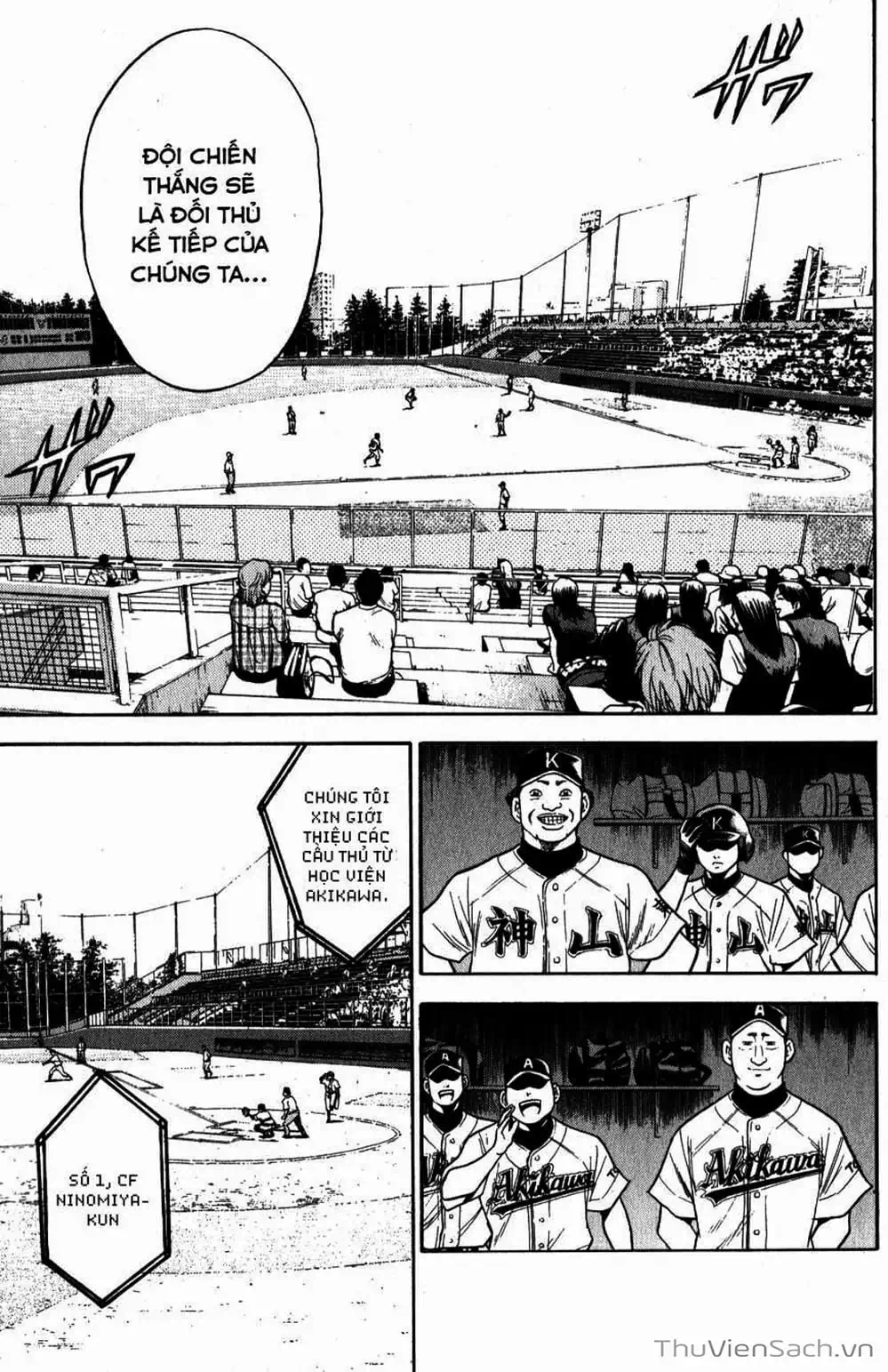 Truyện Tranh Đội Bóng Chày Siêu Đẳng - Ace Of Diamond trang 5