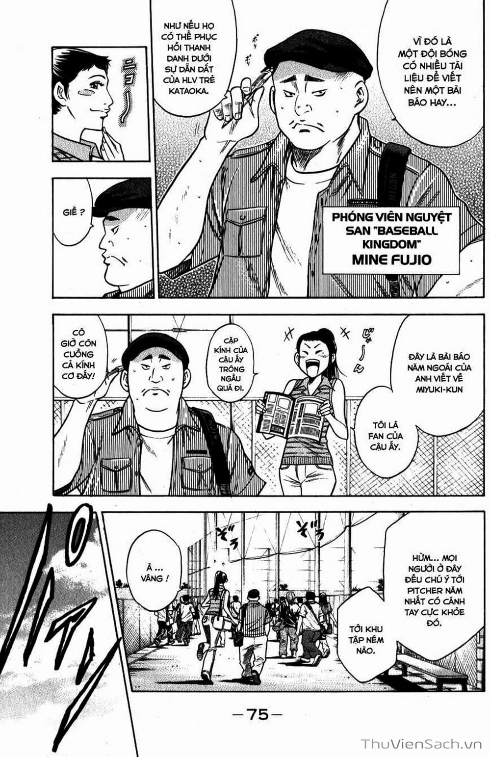 Truyện Tranh Đội Bóng Chày Siêu Đẳng - Ace Of Diamond trang 5