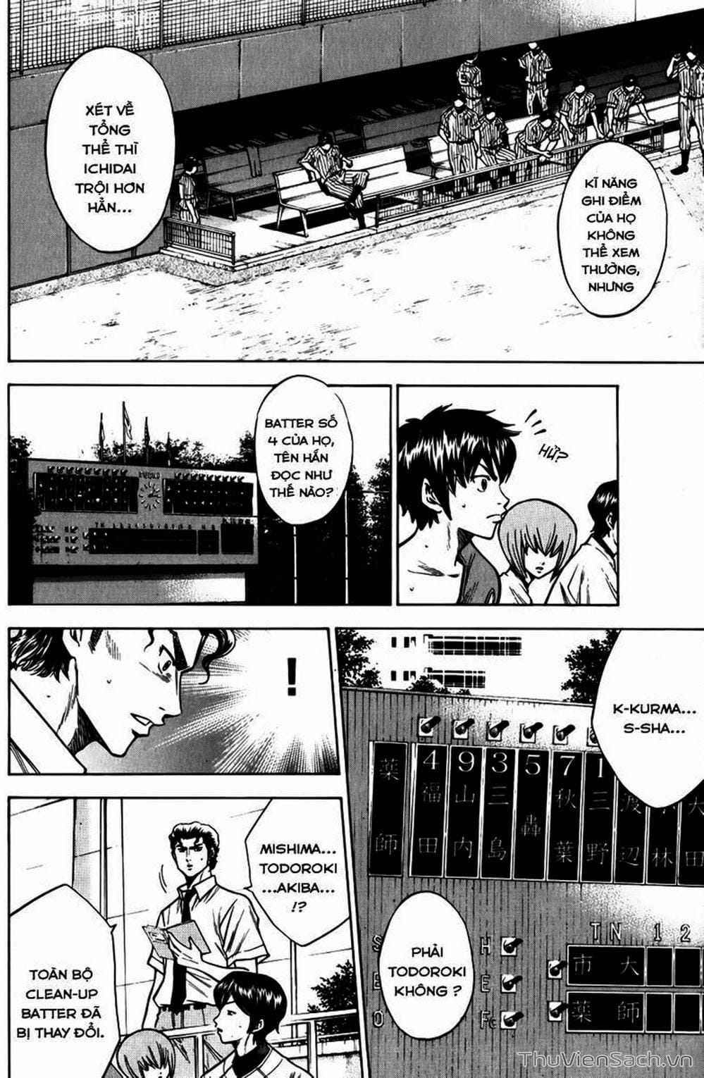 Truyện Tranh Đội Bóng Chày Siêu Đẳng - Ace Of Diamond trang 5