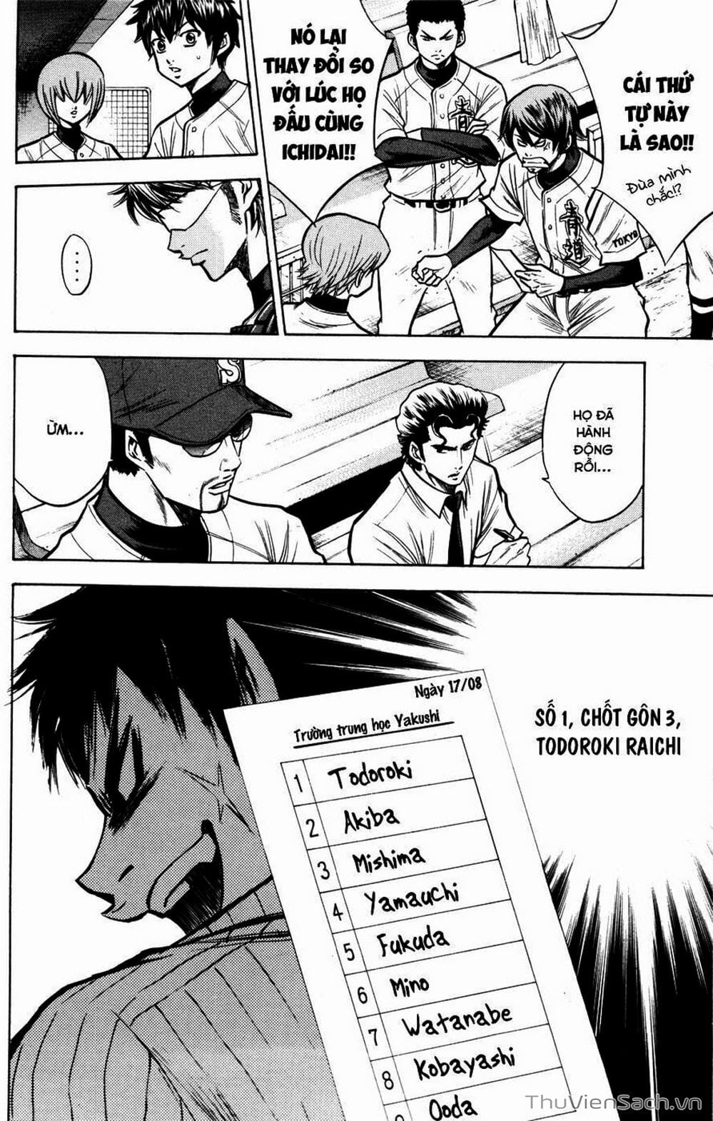 Truyện Tranh Đội Bóng Chày Siêu Đẳng - Ace Of Diamond trang 5