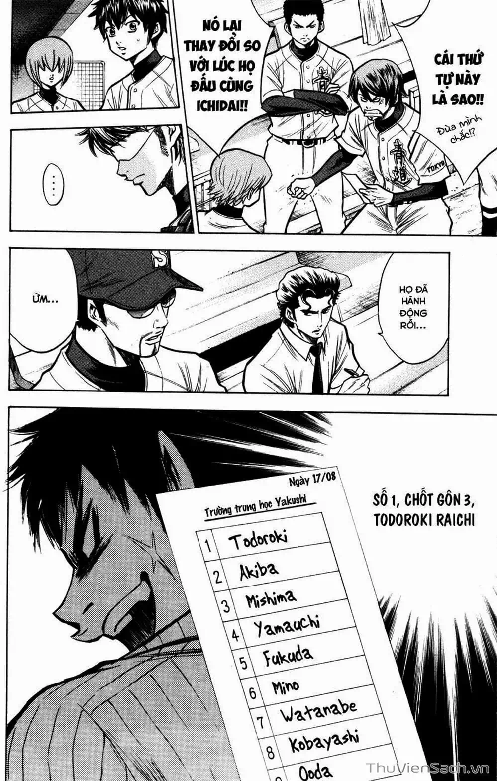Truyện Tranh Đội Bóng Chày Siêu Đẳng - Ace Of Diamond trang 5