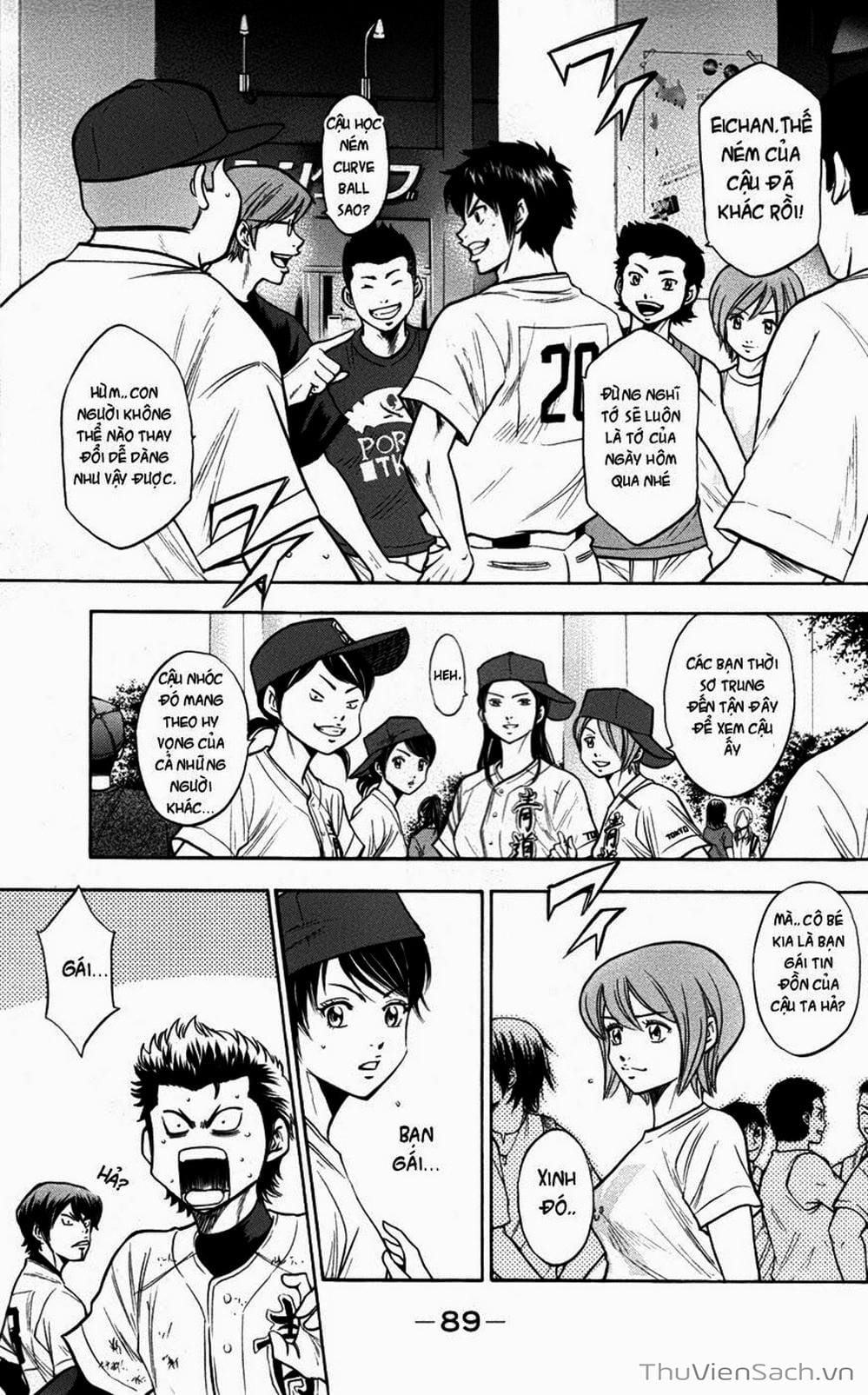 Truyện Tranh Đội Bóng Chày Siêu Đẳng - Ace Of Diamond trang 5