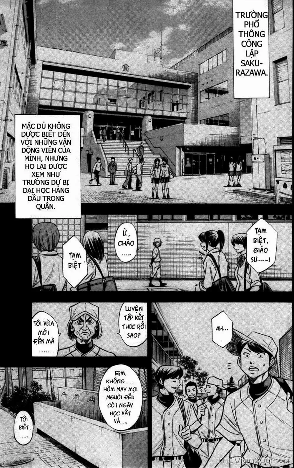 Truyện Tranh Đội Bóng Chày Siêu Đẳng - Ace Of Diamond trang 5