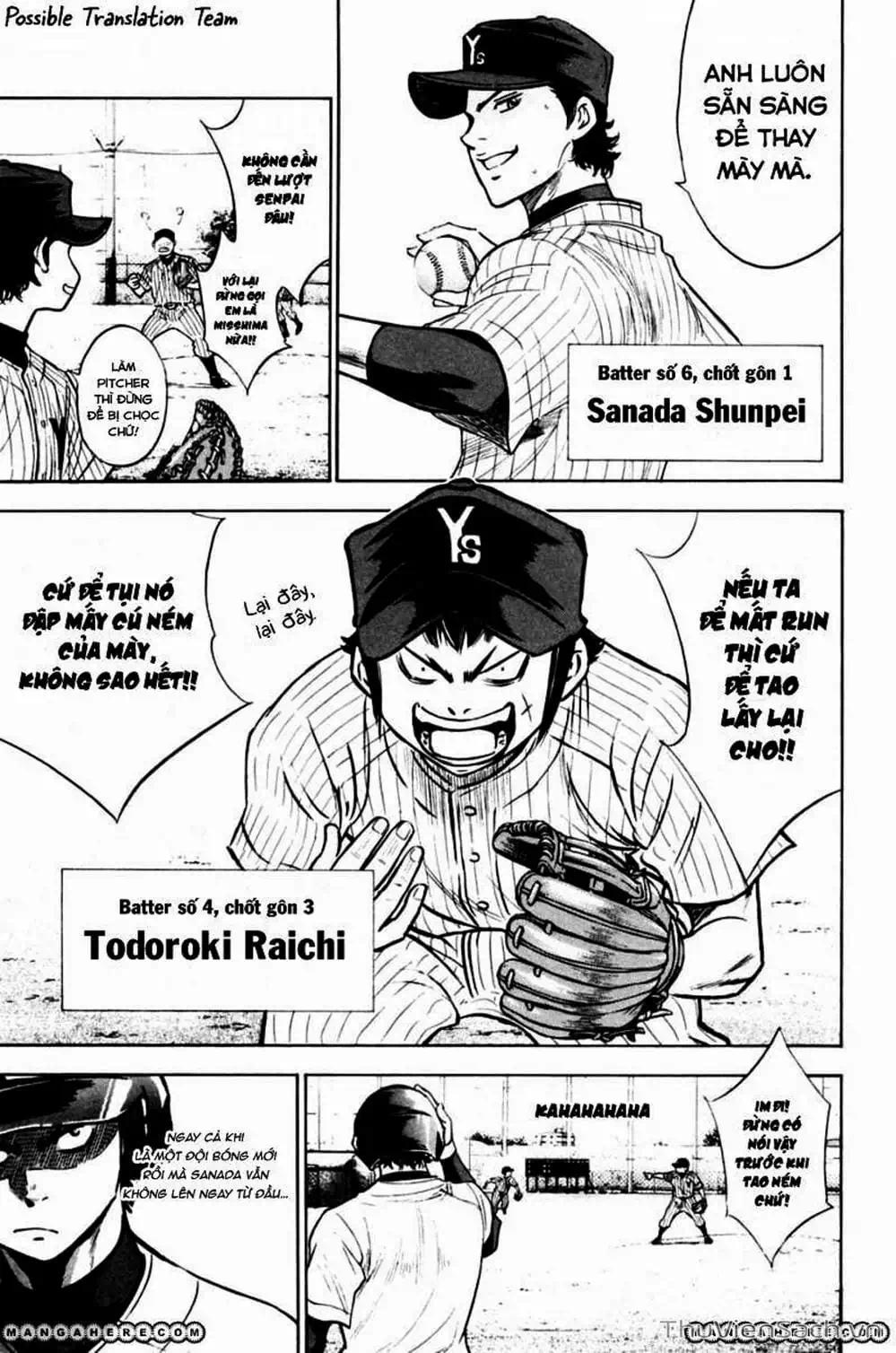 Truyện Tranh Đội Bóng Chày Siêu Đẳng - Ace Of Diamond trang 5