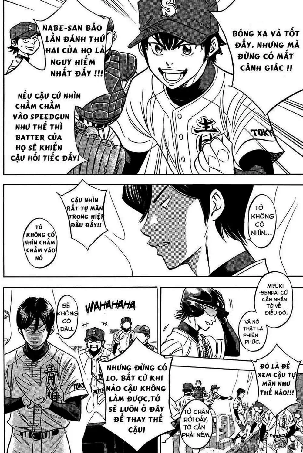 Truyện Tranh Đội Bóng Chày Siêu Đẳng - Ace Of Diamond trang 5