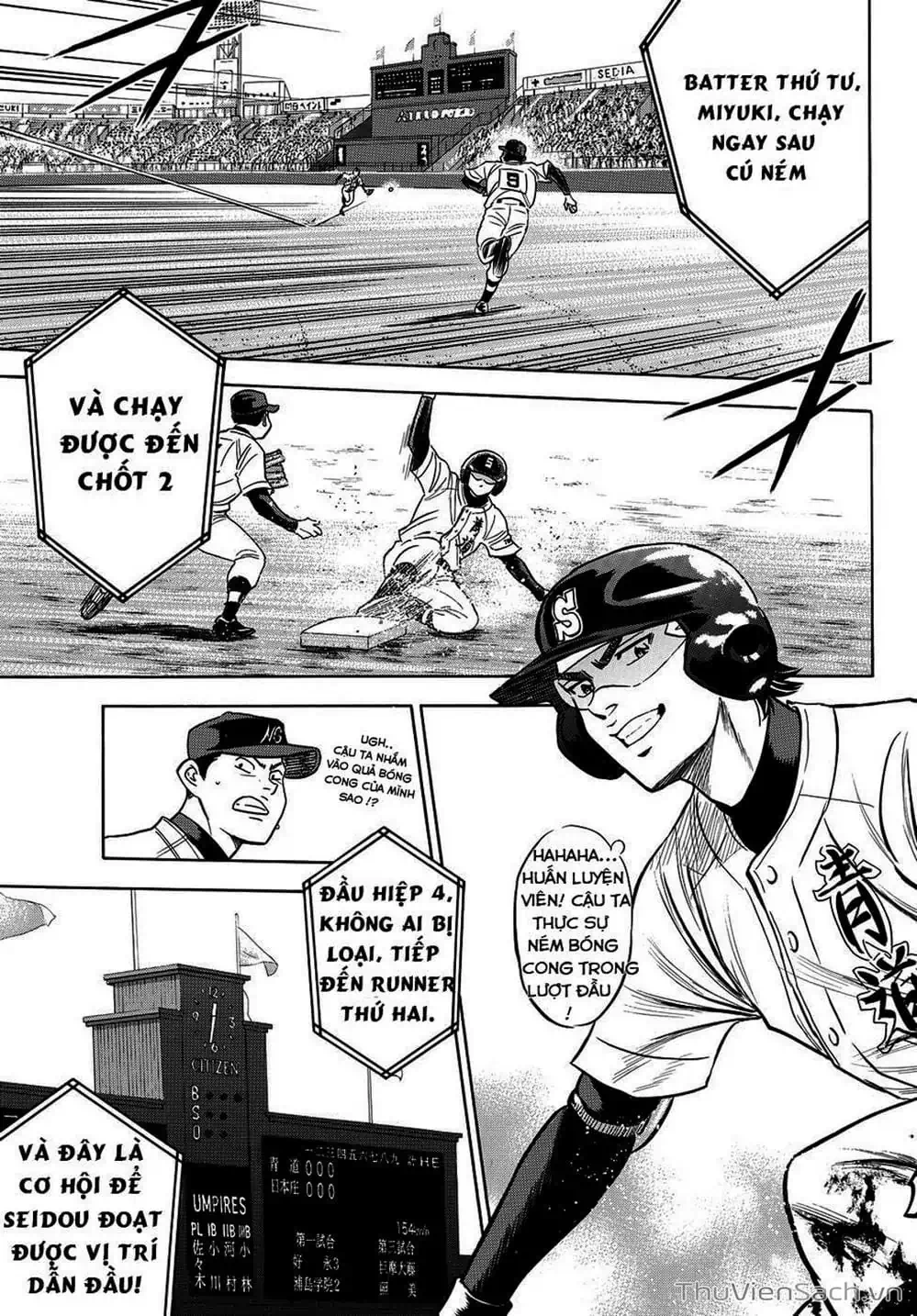 Truyện Tranh Đội Bóng Chày Siêu Đẳng - Ace Of Diamond trang 5