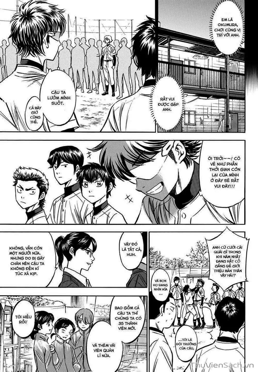 Truyện Tranh Đội Bóng Chày Siêu Đẳng - Ace Of Diamond trang 5