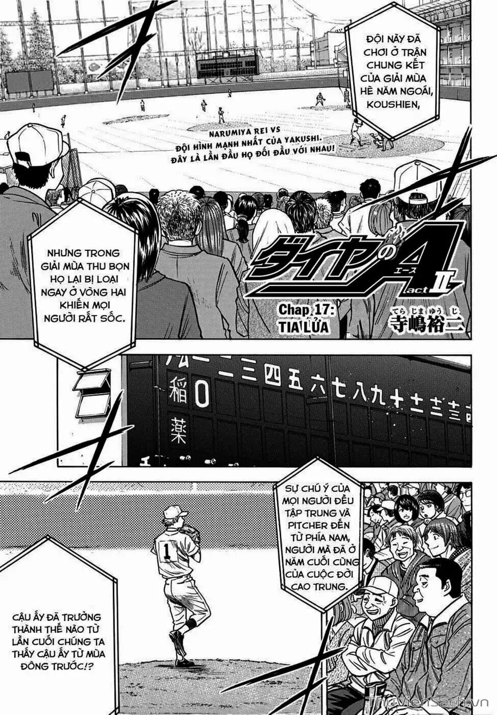 Truyện Tranh Đội Bóng Chày Siêu Đẳng - Ace Of Diamond trang 5