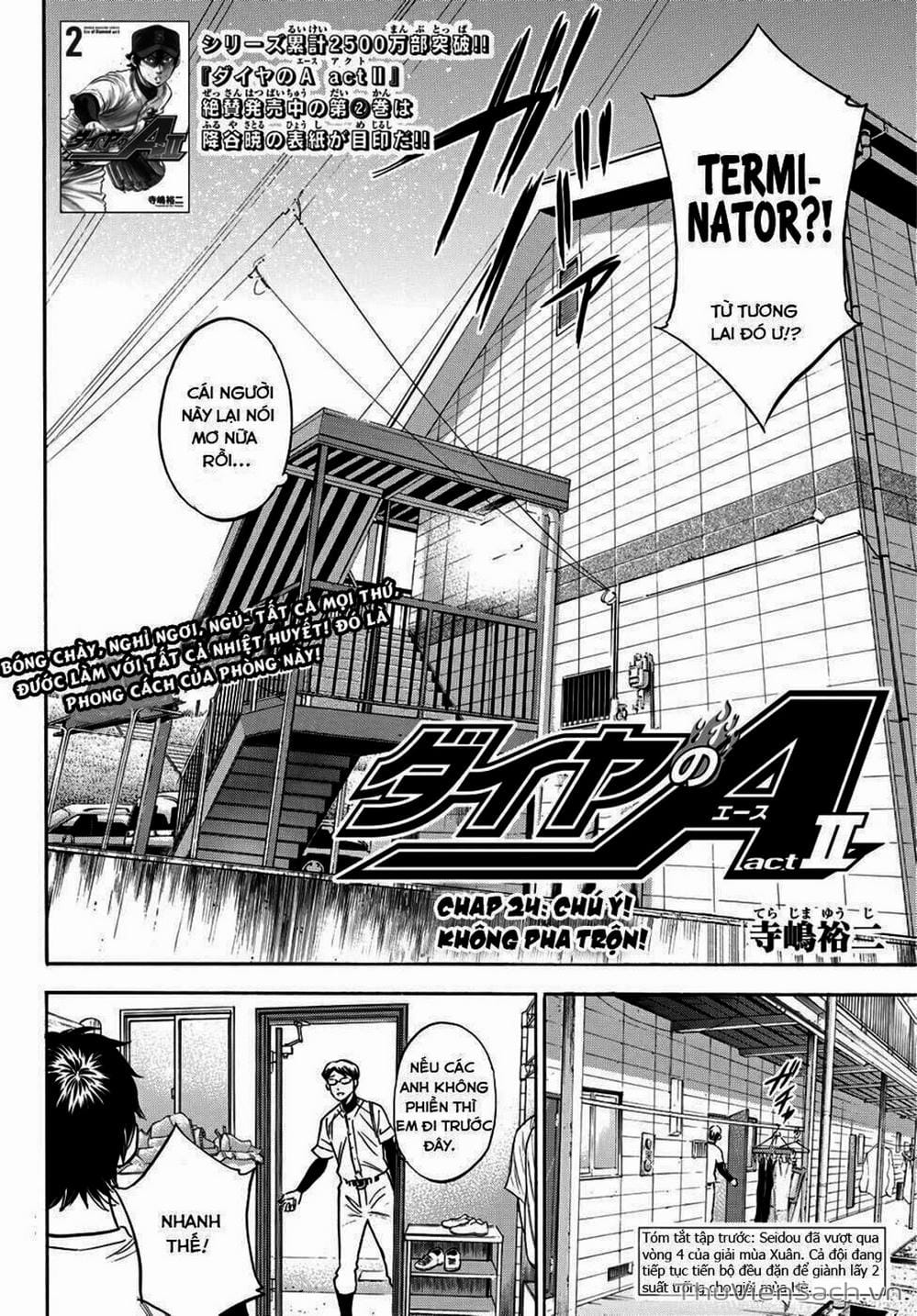 Truyện Tranh Đội Bóng Chày Siêu Đẳng - Ace Of Diamond trang 5