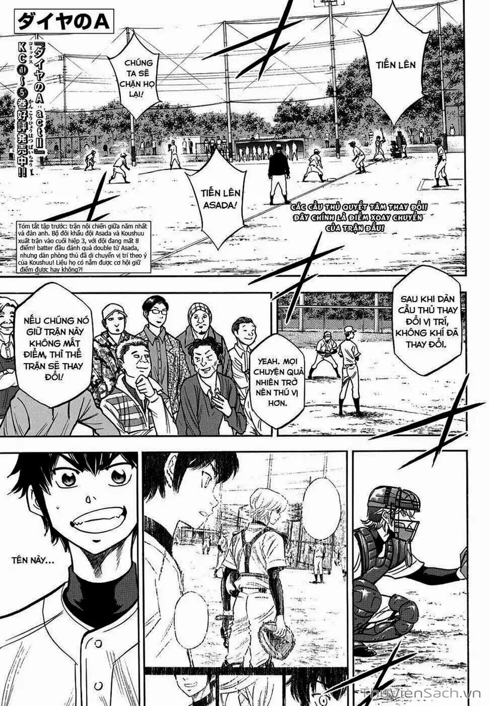 Truyện Tranh Đội Bóng Chày Siêu Đẳng - Ace Of Diamond trang 5